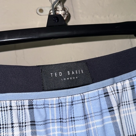 Ted‎ Baker shorts ringer gripper jam plaid soft lounge sleepwear medium NEW - Picture 3 of 7